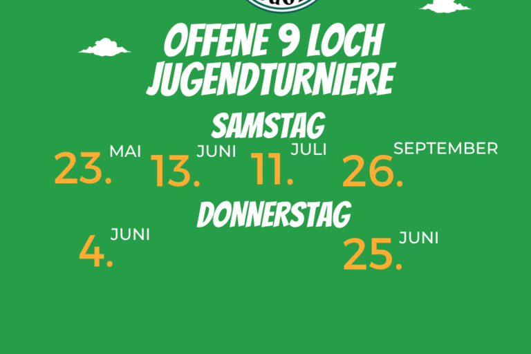 9 Loch Offene Jugendturnier im GC Hoisdorf