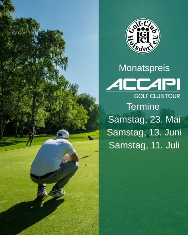 Monatspreis Accapi im GC Hoisdorf