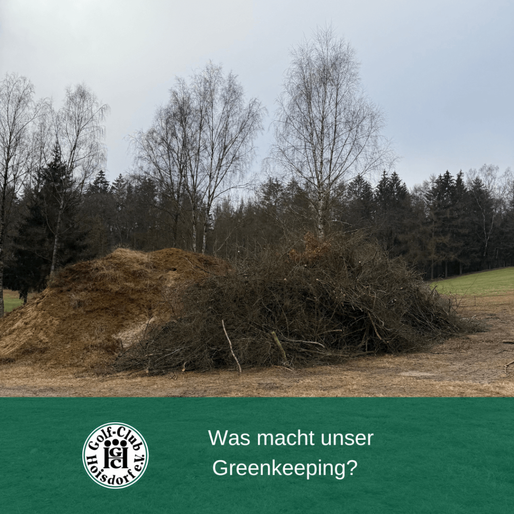 Lesen Sie hier, wie unsere Greenkeeping Team unseren Platz frühlingsfit macht.