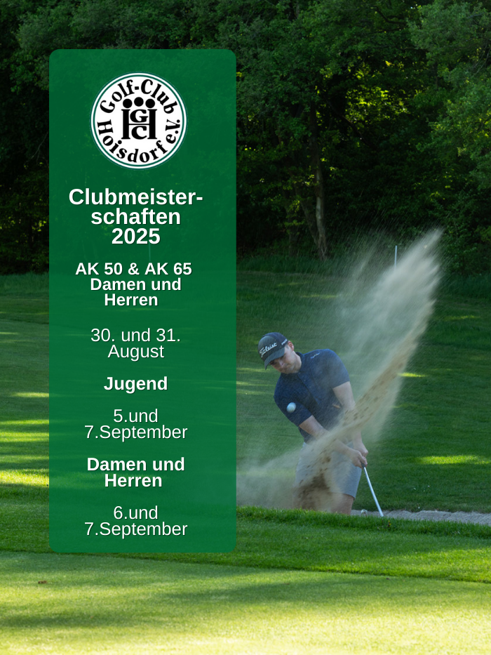 Clubmeisterschaften GC Hoisdorf