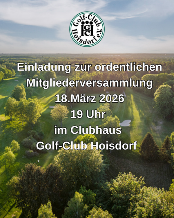Einladung für Mitgliederversammlung 2026