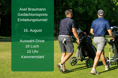 Axel Braumann Gedächtsnispreis Einladungsturnier Golf-Club Hoisdorf