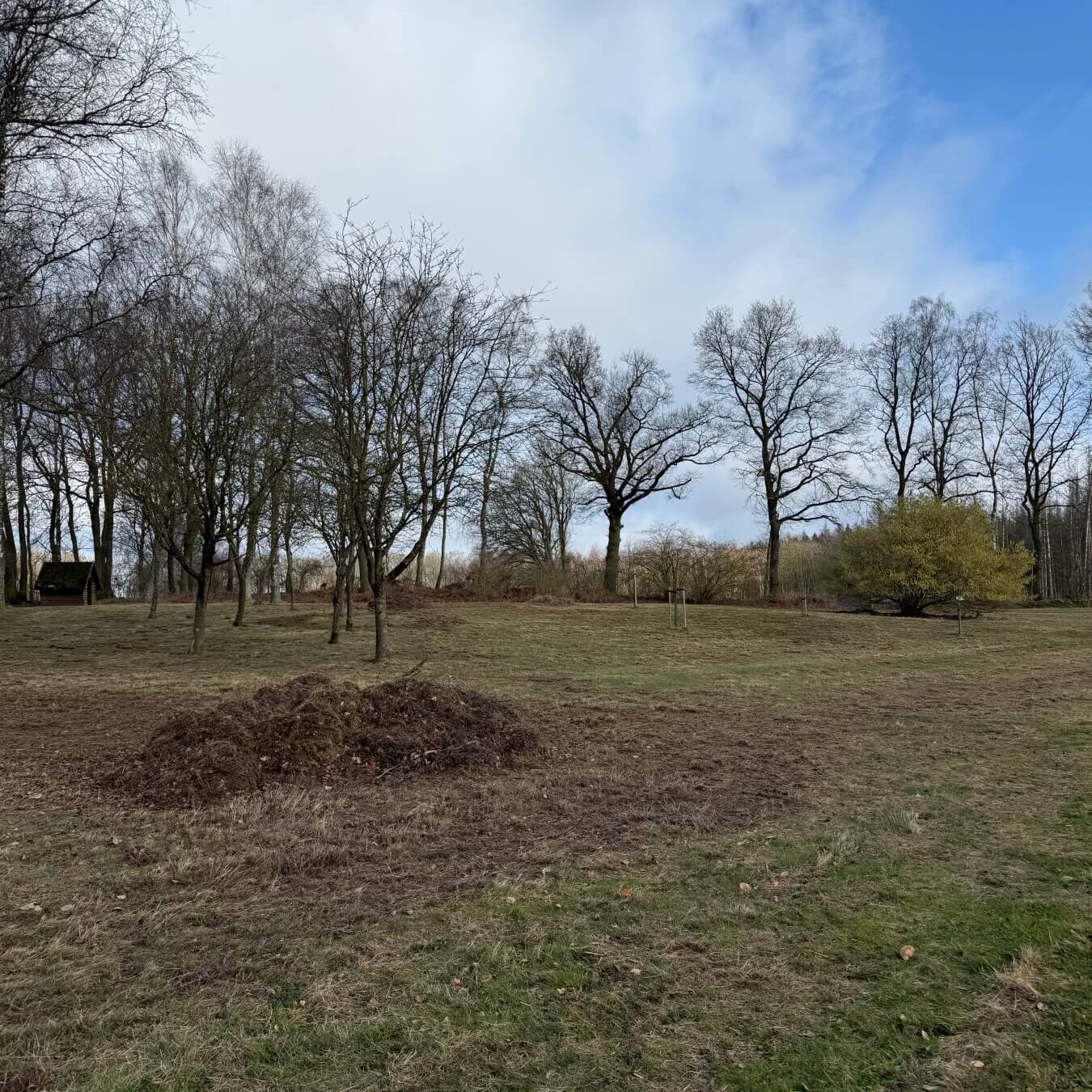 GC Hoisdorf Reisighaufen auf der Bahn 10