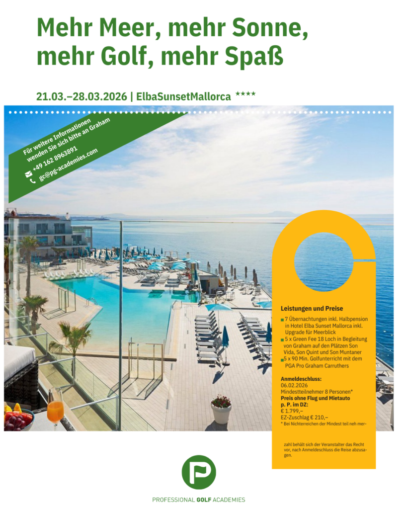 Graham Golfreise März 2026