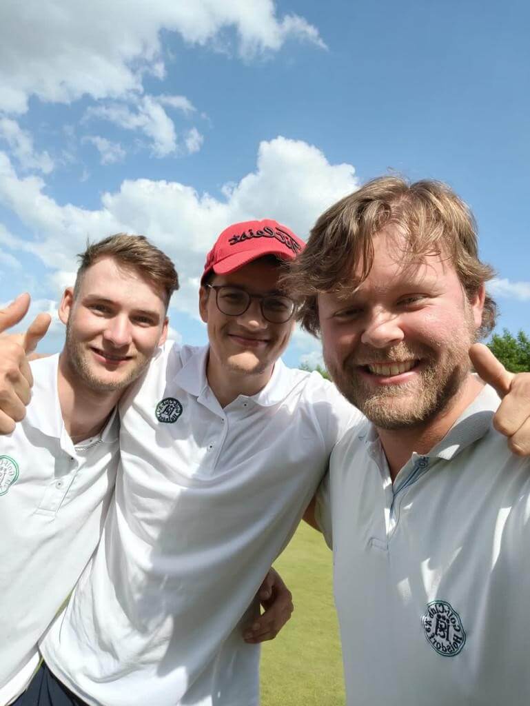 Spass steht im Vordergrund Herren Mannschaft Golf Club Hoisdorf