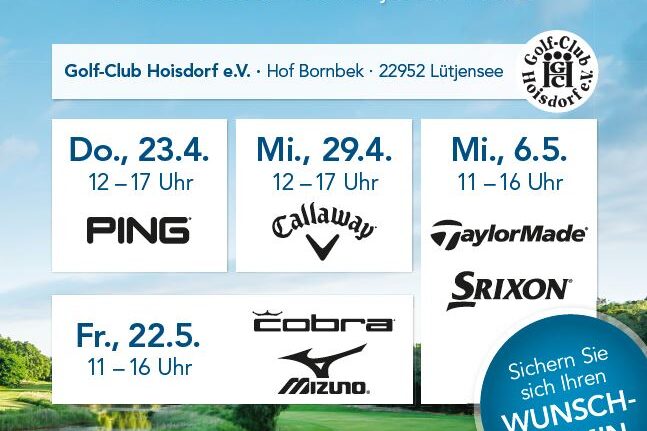 Termine für GolfHouse Fitting