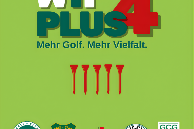 WirPLUS4_Logo Kooperation der 5 Golfplätze der Region