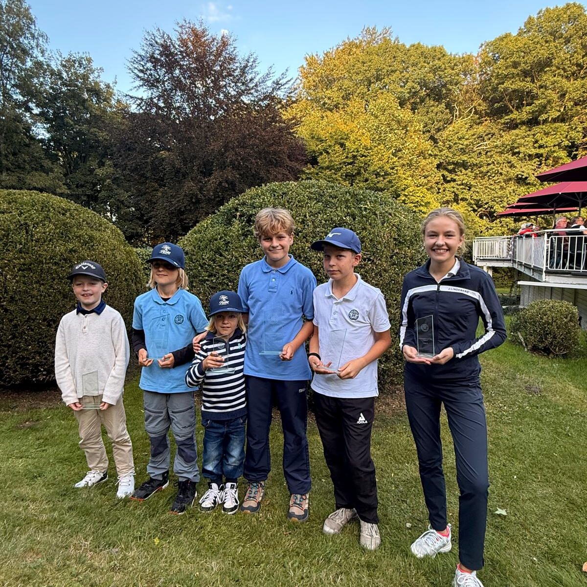 Clubmeisterschaften GC Hoisdorf Sieger und Platzierte