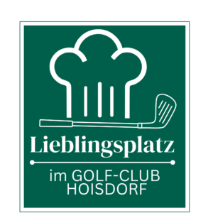 Lieblingsplatz Logos Weisse Typo 5 Logo Lieblingsplatz im Golf-Club Hoisdorf