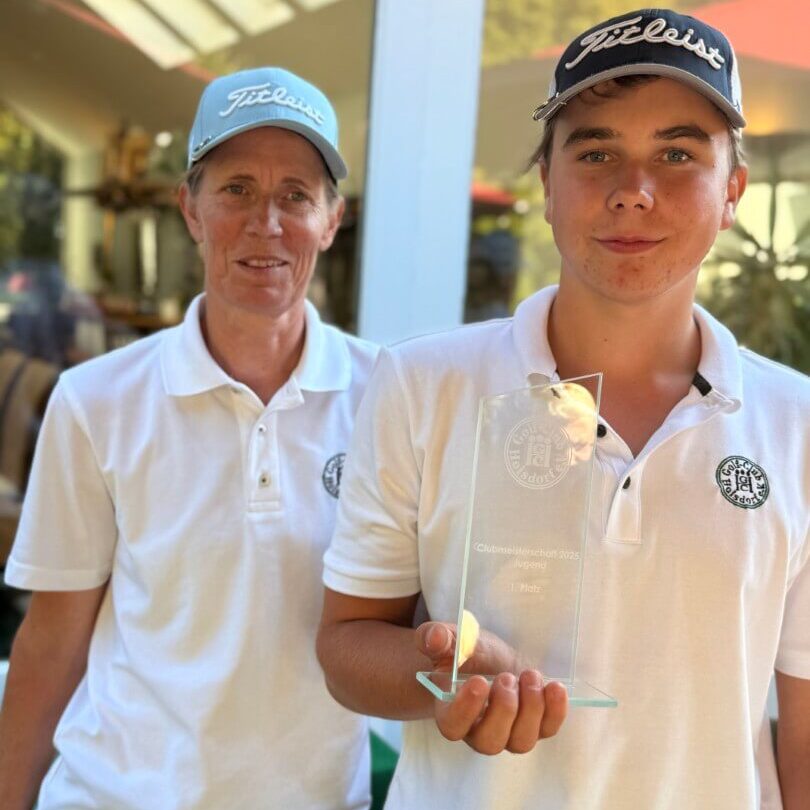 Maximilian Neuhold Jugend Clubmeisterschaften Sieger GC Hoisdorf