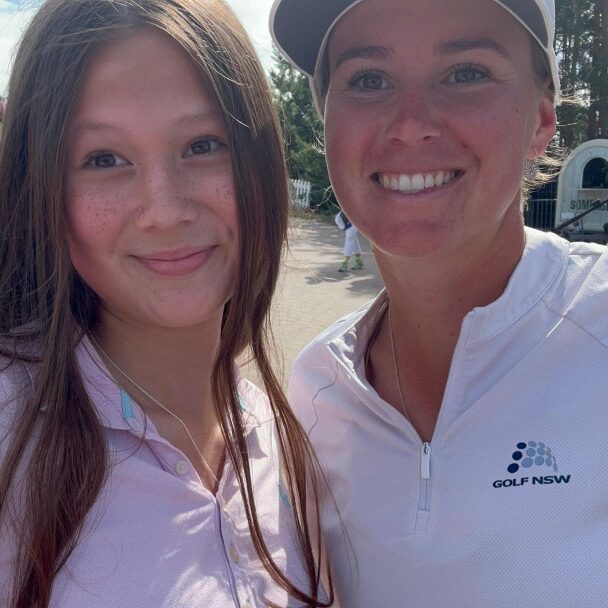 Mila Tange GC Hoisdorf Selfie Mit Kelsey Bennett