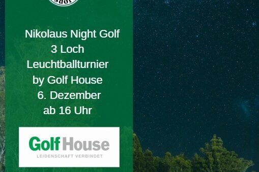 Nikolaus Leuchtball Tunier by Golfhouse im GC Hosidorf