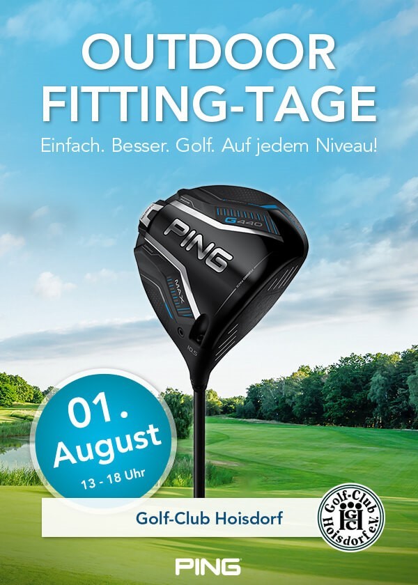 PIng Fitting im GC Hoisdorf organisiert von GolfHouse