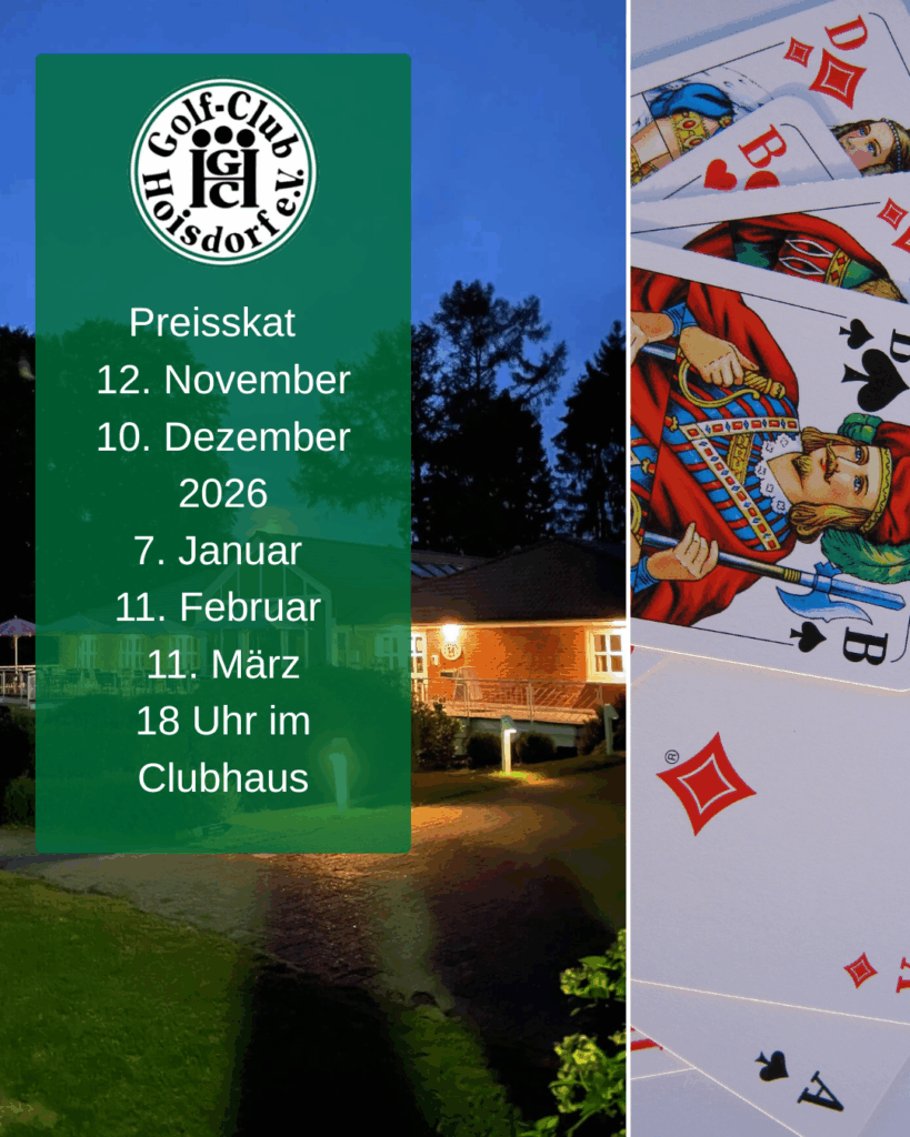 Skatabend im Golf-Club Hoisdorf