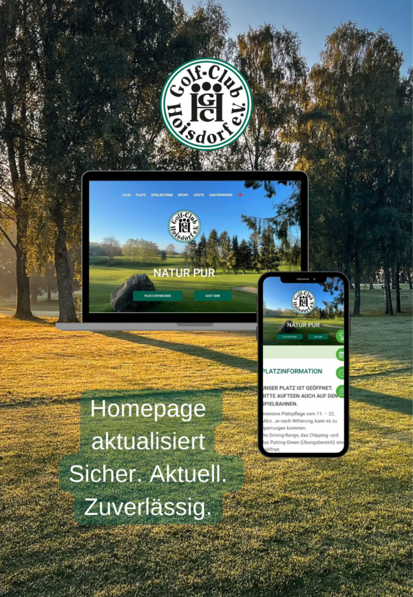 Homepage aktualisiert