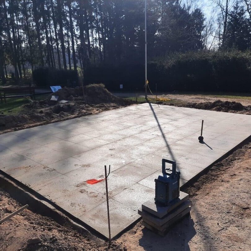 Fundament Starterhaus