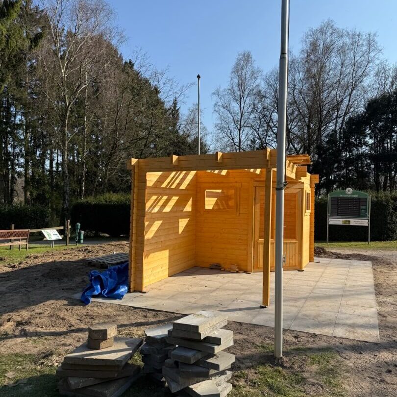 Baustelle Starterhaus GC Hoisdorf