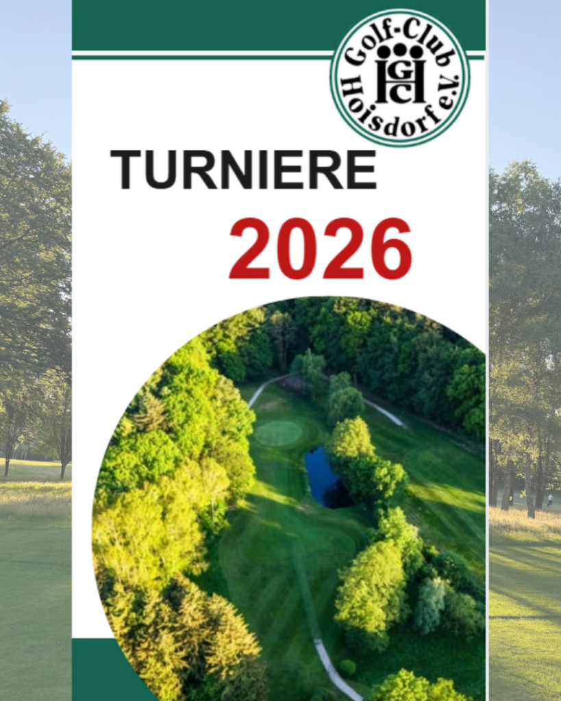 Golf-Club Hoisdorf Turnierkalender 2026