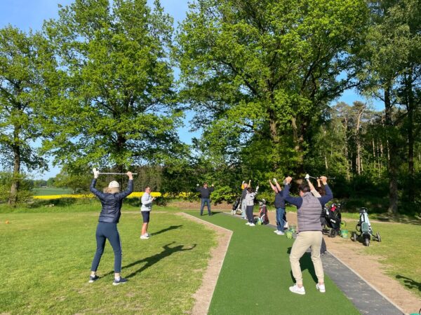 Übungsgelände Neu Golf Club Hoisdorf (8) Gruppe Graham Training