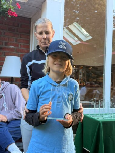 Clubmeisterschaften AK 10 und 12 Platz 1 Julius Theodor Ullisch