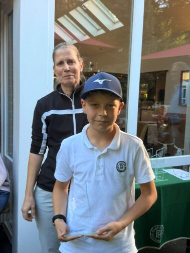 Clubmeisterschaften AK 10 und 12 Platz 2 Johann Maximilian Kamerichs