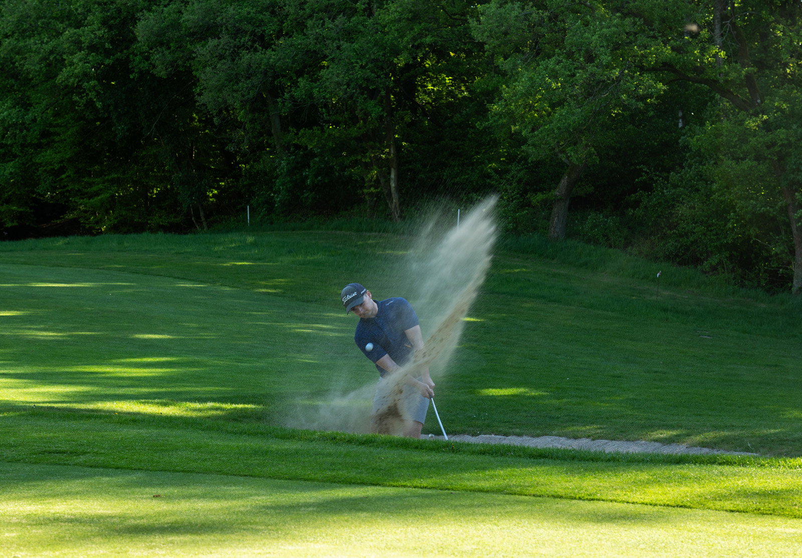 Bunkerschlag im GC Hoisdorf
