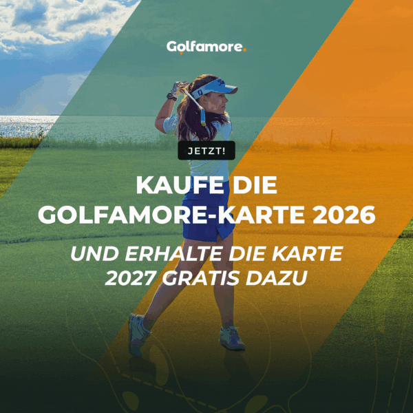 Golfamore Karten 2027 kaufen und 2026 gratis erhalten